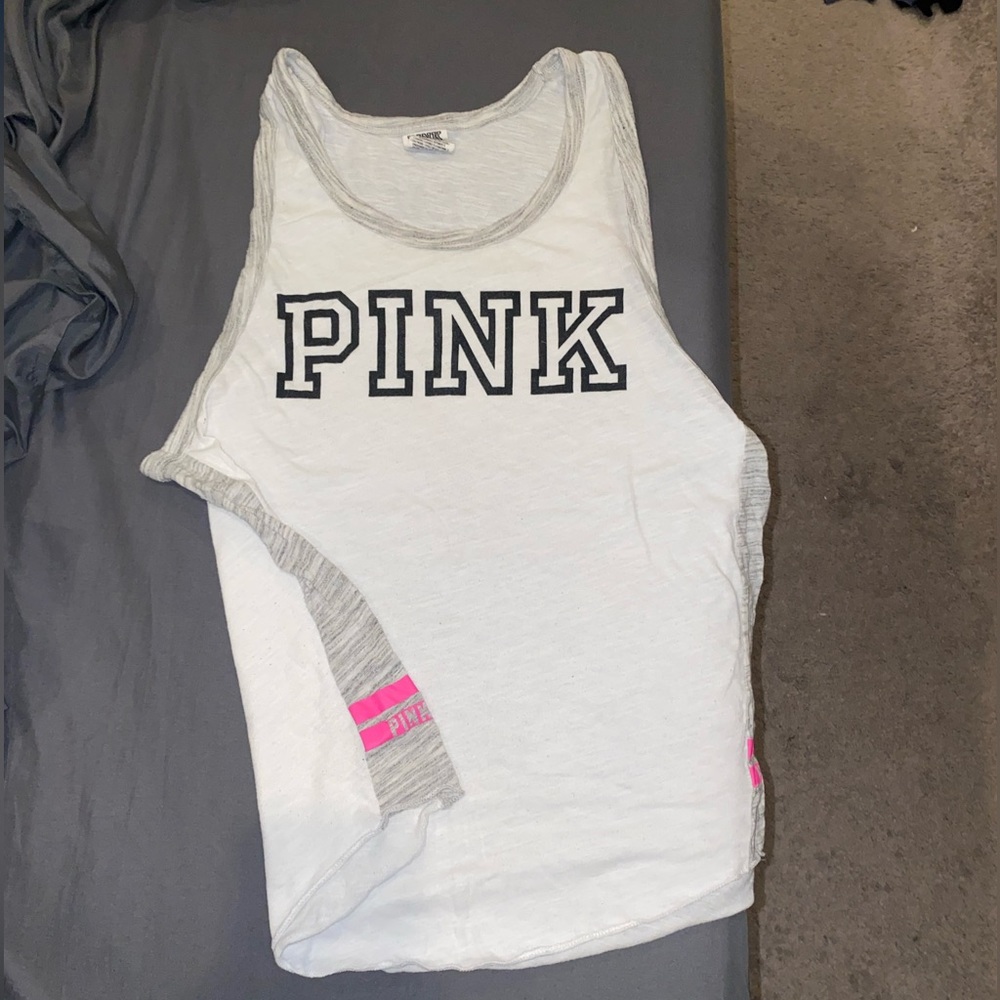 Victoria’s Secret PINK White Tank Top🤍